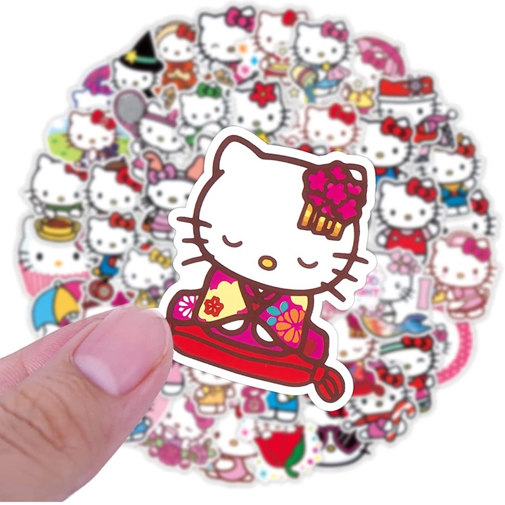 Hello Kitty Stickers - Mystery⁉️ Bundle!!! 12 stickers